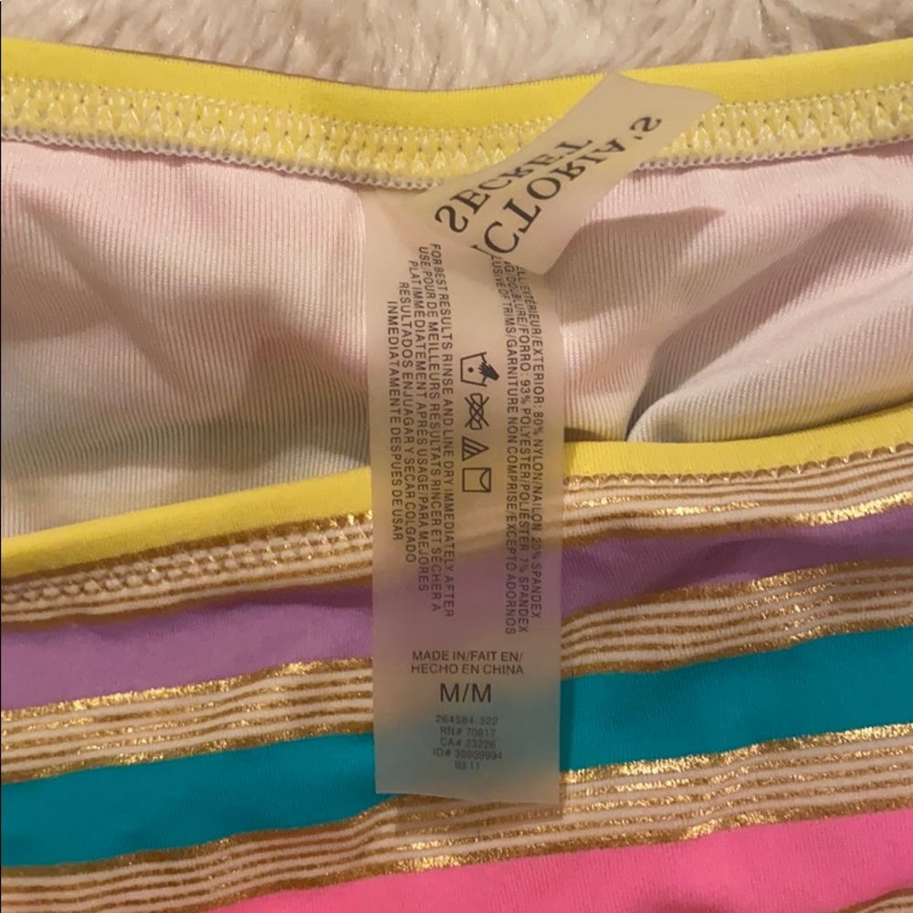 Multicolour Stripped Bikini Bottom - Picture 3 of 3